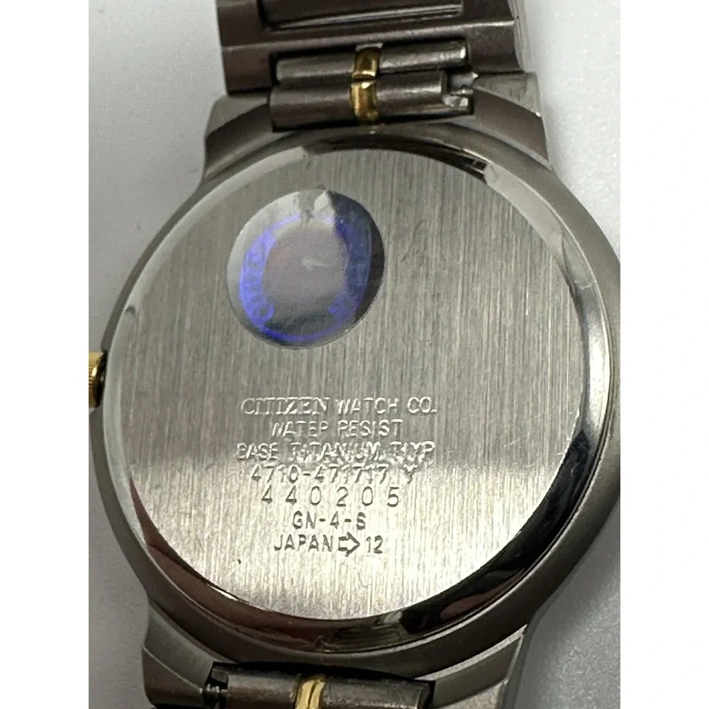Citizen 4710-471717 Mens Watch‎ New Battery 34MM 6.75